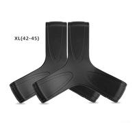 Shophubio Triangular Fin Strap for Swim Fins, Silicone Fins Secure Fixing Belt, For Durable Fin Fixing For Ring Connector, Repair Replacement Attachment for Swimming Fins(Black M（36-38）)