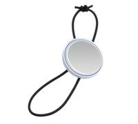 Shophubio Underwater Safety Mirror - Adjustable Scuba Wrist Mirror for Divers, Snorkelers & Swimmers, Compact 56x12mm Plastic & Glass Design(White)
