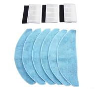 Shophubio Vacuum Cleaner Spares for Cecotec 7490 Immortal 8290 Immortal, Includes Replacement Mop Pads, Washable Microfiber Cloths, HEPA Filter, Main(A)