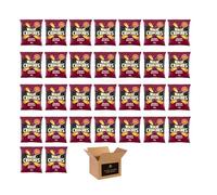 Shopior Crunchy Crisps - Smoky Bacon Flavour | Crunchy Wheat Snacks | Perfect for Lunchboxes, Sharing & On-the-Go (Wheat Crunchies Crispy Bacon - PM.55p - 32g x 30Pack)