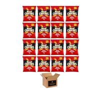 Shopior Crunchy Crisps - Snacks with Bold Tomato Flavour | Perfect for Lunchboxes, Parties & Everyday Snacking (Wheat Crunchies Spicy Tomato - £1.35-70g x 16Pack)