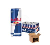 Shopior Energy Drink Can - Original, Sugarfree, Zero & Flavoured Editions Bulk Packs | Caffeine Energy Drinks for Gym, Game & Work (Red Bull Original Energy Drink PM £1.65-250ml - Pack 24)
