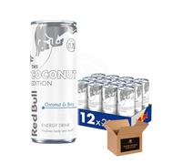 Shopior Energy Drink Can - Original, Sugarfree, Zero & Flavoured Editions Bulk Packs | Caffeine Energy Drinks for Gym, Game & Work (Red Bull Coconut & Berry - PM £1.75-250ml - Pack 12)