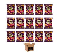 Shopior Mini Cheddars Cheese Grab Bag | Crunchy Oven Baked Biscuits, Classic British Snack, Perfect for Lunchboxes, Parties & Sharing (Mini Cheddars Cheese & Red Onion - 90g x 15Pack)