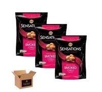 Shopior Sensations Coated Peanuts Bag - Classic Savoury Flavour Mix | Crunchy Coated Peanuts Sharing Pack | Perfect for Parties, Lunchboxes & On-the-Go Snacking (Mexican Smoked Chilli - 150g x 3 Pack)