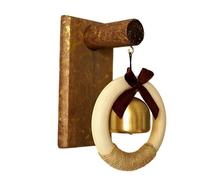 Shopkeepers Bell, Shop Keeper Door Chime | Bow Design Brass Door Clocks | Entry Alert Chime, Clear Tone Bell, Indoor Ornament for Home Workplace Store Rest