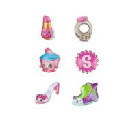 Shopkins Earrings (Girls Silver)