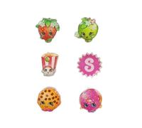 Shopkins Girls Characters Earring Set (Pack of 6)