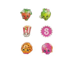 Shopkins Girls Characters Earring Set (Pack of 6)