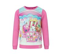 Shopkins Girl's Kids Sweatshirt (Girls Pink) in Pink | Size: 9-10 Years Shopkins Pink 9-10 Years