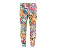Shopkins Girls Pink Collage Leggings - 9-10 Years