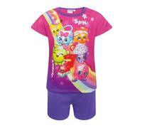 Shopkins Girls Pink Short Sleeve Short Leg Pyjama Set - 3-4 Years