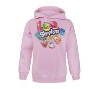 Shopkins Girl's Kids Hoodie (Pink) in Pink | Size: 5-6 Years Shopkins Pink 5-6 Years