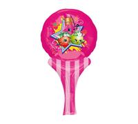 Shopkins Inflatable Foil Balloon Pink/multicoloured (One Size)
