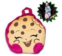 Shopkins 'Shopaholic Rotary Fleece Blanket in Pink and Yellow Colour, Thick Sofa Couch Cabin Throw Travel Blanket, Outdoor Foldable Blanket for Camping, Hiking, Officially Licensed Product