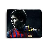 ShopMantra Lionel Messi Artwork Printed Pu Leather Wallet for Men's/Boy's, Lio Messi Black-10, Casual
