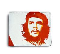 ShopMantra The Che Guevara Printed Pu Leather Wallet for Men's/Boy's, Revolution Bright Orange, Casual