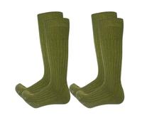 ShopMCR Men's Army Socks, Thermal Hiking Boots Walking Patrol Combat, Warm Cotton Rich, UK Size 6-11 (2 Pairs, Extra-long Military Boots Socks)