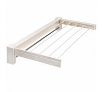 Shopnbits Wall Mounted Clothes Airer 70Cm, Retractable Clothes Drying Rack, Foldable Laundry Drying Rack For Indoor & Outdoor