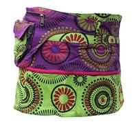 SHOPOHOLIC FASHION Womens Reversible Both Side Wrap Round Hippy Popper Mini Skirt with Hip Pockets (D7)