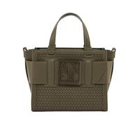 Shopper in monochrome technical fabric - female - Armani Exchange - Handbags - Green - ONE SIZE - Bags ONE SIZE
