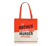 Shopper Recycled Cotton - Murder Mystery Book Club