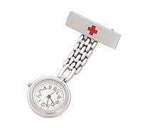 ShoppeWatch Nurse Fob Watch for Women Lapel Pin Easy Read Watch NW-236