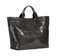 Shopping Bag With Letter Printed, Shopping Bag With Letter Printing For Women Travel Sand Pockets | Large Electric Paper Tag For Travel, Beach, Year, Black, Se référer à la description
