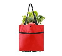 Shopping Bag with Wheels, Rolling Bags for Trolley | Portable Wheeled Bags Foldable Grocery Cart - Portable Trolley Bags Foldable Grocery Cart, Tote Cart