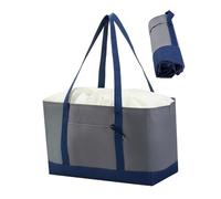 Shopping Bags for Groceries,Large Capacity Drawstring with Pockets,Large Shopping Bags Grocery Totes | for Home Apartment Kitchen Fishing Picnic Market Women Family