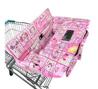 Shopping Cart Cover for Baby,2-in-1 Baby Cart Covers with Portable Cloth Bag Cart Seat Pad for Babies Grocery Cushion Cover Restaurant,Suitable for All Supermarkets and Restaurants