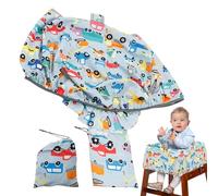 Shopping Cart Cover for Baby - High Chair Cover for Baby,Foldable Toddler High Chair Guard, Stroller Protective Sleeve for Boys Girls