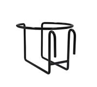 Shopping Cart Cup Holder - Steel Beverage Rack, Universal Flask Hook, Solid | Iron Wire For Push -Free Grocery Pram Caddy Walk-Free Refreshment Carrier Accessory Individual Quality Piece