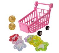 Shopping Cart for Birds | Supermarket Handcart Toy for Parrots,Tiny Shopping Cart Toy for Playing and Training Of Budgies Cockatiels Parrot Conures