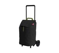 GIMI Compact 40 l, Foldable Weight Trolley with Capacity of up to 30 kg, Light and Handling, Black, Alloy Steel Polyester