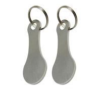 Shopping Cart Key - Shopping Trolley Keyring, Keychain Unlocks Front Loading,Portable Metal Key Chain For Change Or Grocery, Keychain Unlocks Front Loading Shoppings Tag, Trolley Tags For Supermarket