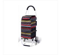 Shopping cart,Portable Folding Stair Climbing Cart with Wheels - Lightweight Aluminum Luggage Trolley for Grocery Shopping, Moving Boxes, and Travel
