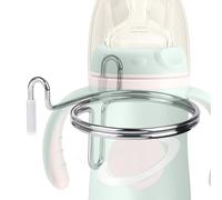 Shopping Maps - Portable Bottle Holder for CART | Double Ring Design, Multifunctional Drinking Stand for Coffee Cups, Cone Cups, Bottles