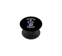 Shopping Queen Funny Womens Shoe Addict Addiction Sassy Cute PopSockets Adhesive PopGrip