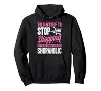 Shopping Shopaholic Pullover Hoodie