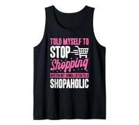 Shopping Shopaholic Tank Top