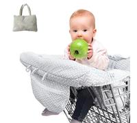 Shopping Trolley Cart Cover -Lightweight, Convenient Shopping Cart Protector, Protective And Safe High Chair Cover | Universaal Carts Covers For Infannt, Todler, Boy Or Girl, Soft Padded