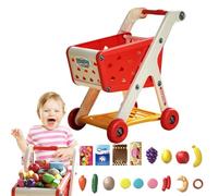 Shopping Trolley Cart Toy - Kids Play Set, Interactive Grocery Carts Encourages Imagination, Lightweight Design Easy to Push and Store | Ideal for Children, Playrooms, Classrooms and Gift Giving