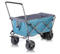 Shopping Trolley Foldable Garden Cart with Liner for Outdoor Camping & Grocery Shopping - Heavy Duty, Lightweight, Portable Utility Trolley for Easy Transport and Storage