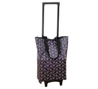 Shopping Trolley, Foldable Shopping Trolley with Rolling Large Load Capacity | Laundry for Elderly, Storage, Home Use, Dormitory, Hotel, Restaurant, Rent