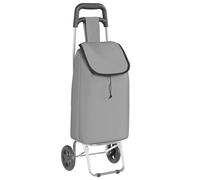 vidaXL 35 x 28 x 92cm Red Foldable Shopping Trolley