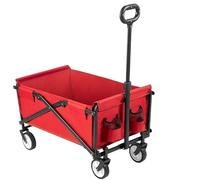 Shopping Trolley Portable Folding Camping Cart, Utility Trolley, Garden Shopping Wagon, Outdoor Transport, Sturdy All-Terrain Cart for Easy Carrying and Hauling