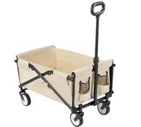 Shopping Trolley Portable Folding Utility Cart, Beach & Garden Trolley, Camping & Festival Wagon, Compact Collapsible Shopping Cart, Versatile Outdoor Cart for All Uses
