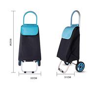 shopping trolleys. Shopping Trolleys Foldable Portable Creative Two-wheeled Multi-function Home Grocery Portable Utility Carts