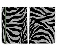 ShopQuality4U Animal Print Zebra Stripes Art Leather Passport Holder - for Men & Women - British Full Printed Passport Cover Case Passport Wallet